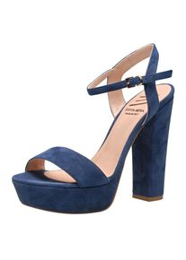 Evita, Damen Sandalette, Blau