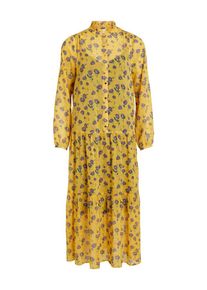 Vila, Damen Maxikleid, Gelb