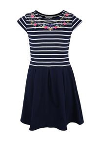 REVIEW KIDS REVIEW FOR KIDS, Mädchen Kleid, Navy / Mischfarben / Weiß