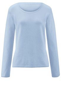 Peter Hahn, Damen Pullover, Hellblau