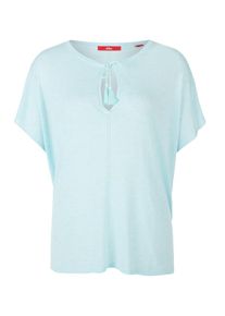 s.Oliver RED LABEL, Damen Strick-Shirt, Aqua