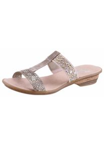 Rieker, Damen Pantolette, Beige