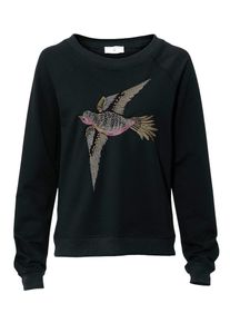Heine, Damen Sweatshirt, Schwarz