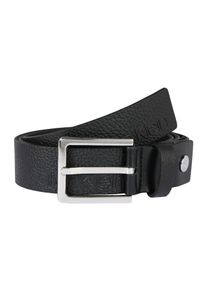 Calvin Klein, Herren Gürtel '3.5CM ADJ.EMBOSSED BELT', Schwarz