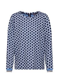 Street One, Damen Shirt 'Polly', Navy / Offwhite