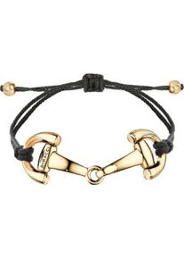 dimacci, Damen Armband 'Pony', Gold / Schwarz