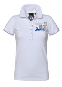 Code-Zero, Damen Poloshirt 'Sneekweek Polo', Wei&szlig;