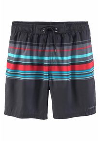 Bench, Herren Badeshorts, Dunkelgrau