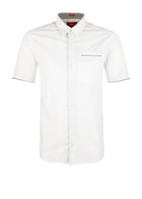 s.Oliver RED LABEL, Herren Kurzarmhemd, Weiß