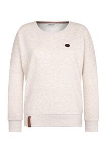 Naketano, Damen Sweater '2 Stunden Sikis Sport', Beigemeliert