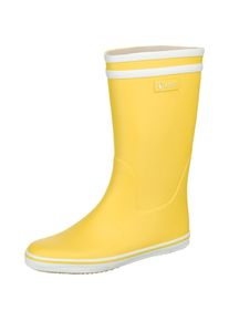 Aigle, Damen Gummistiefel 'MALOUINE', Gelb / Wei&szlig;