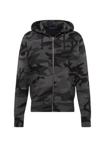 Polo Ralph Lauren, Herren Sweatjacke 'LSFZM3-LONG SLEEVE-KNIT', Grau / Anthrazit