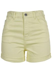 Urban Classics, Damen Shorts, Hellgelb