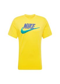 Nike Sportswear, Herren Shirt 'BRAND MARK', Gelb / Gr&uuml;n / Schwarz