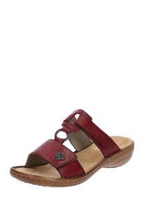 Rieker, Damen Sandalen, Dunkelrot