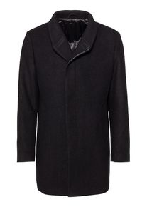 Jack & Jones JACK & JONES, Herren Mantel 'JPRNEWGOTHAM WOOL JACKET STS', Schwarz