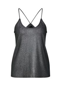 Véro Moda VERO MODA, Damen Top 'VMDAZZLING SINGLET BOX', Silber