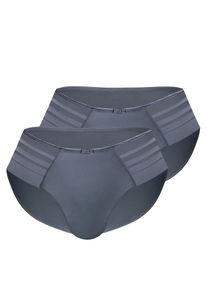 Sassa Mode Sassa, Damen Slip 'FINE & BEAUTIFUL', Rauchgrau