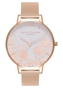 Olivia Burton, Damen uhr 'Lace Detail OB16MV79', Rosegold