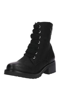 Tom Tailor, Damen Schnürstiefelette, Schwarz