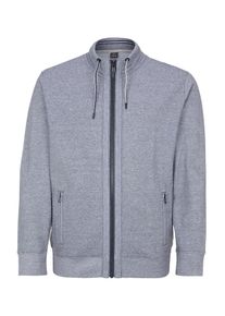 s.Oliver RED LABEL, Herren Sweatjacke, Blau / Weiß