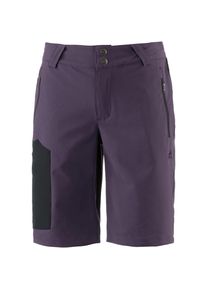 O.C.K. OCK, Damen Shorts, Aubergine / Schwarz