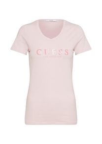 Guess, Damen Shirt 'SS VN KIA TEE', Rosa