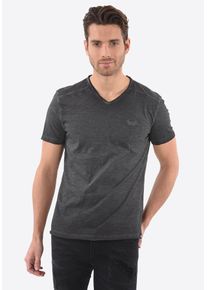 Kaporal5 Kaporal, Herren T-Shirt 'Gibre', Basaltgrau