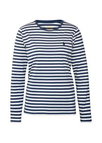 Polo Ralph Lauren, Damen Langarmshirt, Navy / Offwhite