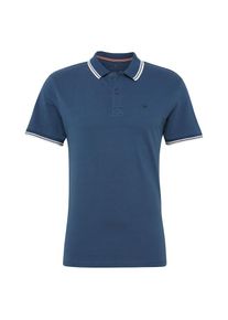 Tom Tailor, Herren Poloshirt, Blau / Wei&szlig;