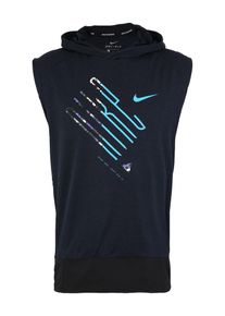 Nike, Herren Shirt 'M NK ELMNT MIX SLV', Dunkelblau