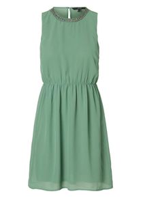 Véro Moda VERO MODA, Damen Feminines Kleid ohne Ärmel, Grün