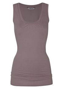 YOGISTAR.COM, Damen Yogi-top 'bamboo', Taupe