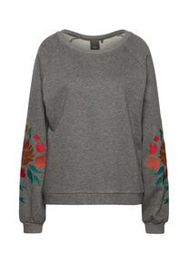 Ichi, Damen Pullover 'PERCY', Graumeliert