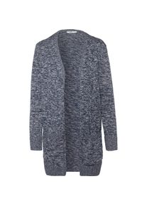 EDC by Esprit, Damen Strickjacke, Blau / Weiß