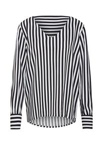 Jacqueline de Yong, Damen Bluse 'JDYISHA L/S WVN', Schwarz / Wei&szlig;