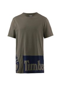 Timberland, Herren Longshirt , Khaki / Schwarz