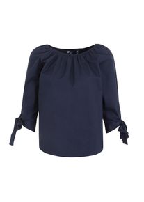Tom Tailor, Damen Bluse Car-Bluse, Nachtblau