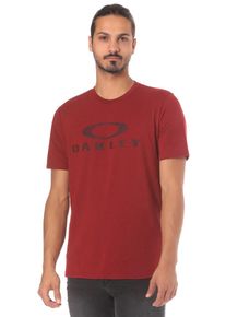 Oakley, Herren O Bark T-Shirt, Rot