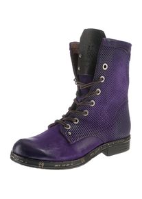 A.S.98, Damen Schnürstiefeletten, Dunkellila