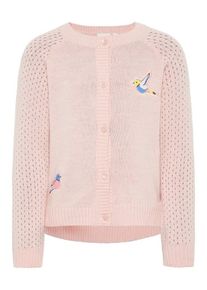 name it, M&auml;dchen Strickjacke, Blau / Limone / Rosa / Pastellpink