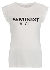 Queen mum, Damen T-shirt, Schwarz / Wei&szlig;