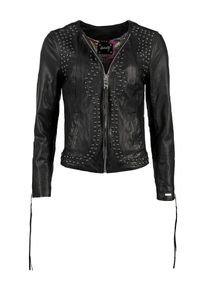 Maze, Damen Lederjacke 'Avila', Schwarz