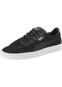 Puma, Damen Sneaker 'Basket Satin En Pointe', Schwarz