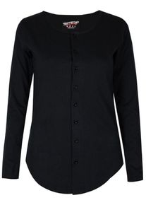 Trueprodigy, Damen Langarmshirt 'Merje', Schwarz