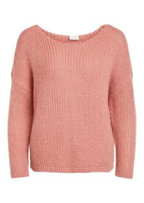 Vila, Damen Pullover, Hellpink