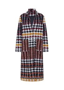 PLEASE, Damen Mantel, Senf / Rot / Schwarz