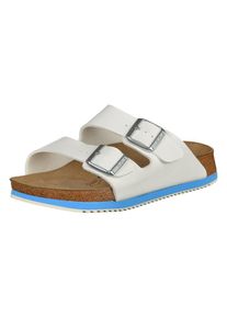 Birkenstock, Herren Pantoletten 'Arizona', Wei&szlig;
