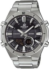Casio, Herren Edifice Chronograph 'ERA-110D-1AVEF', Schwarz / Silber