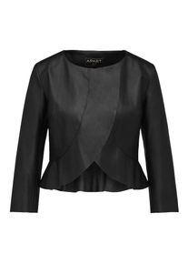 Apart, Damen Jacke aus Kunstleder, Schwarz